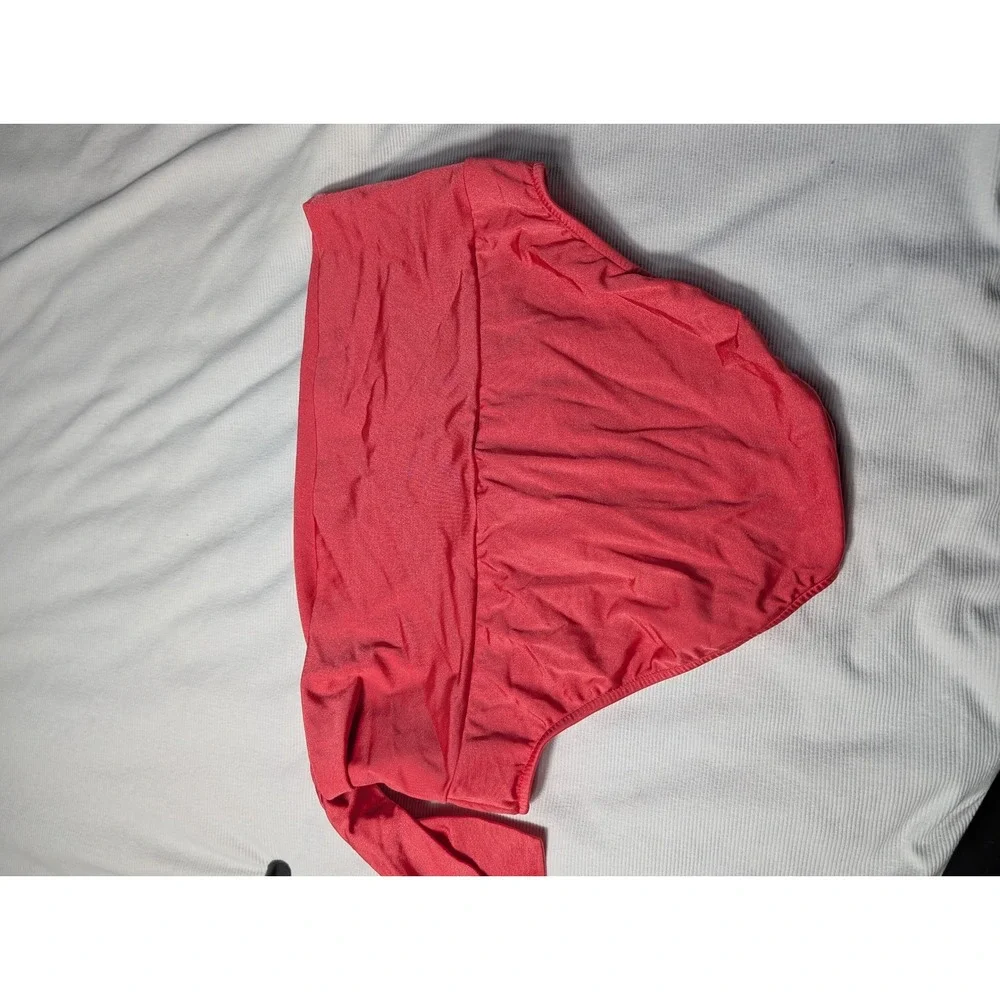 Venus Coral Pink Halter Bikini Set High Waist Side Tie Swimsuit DDD / 16 sku 459